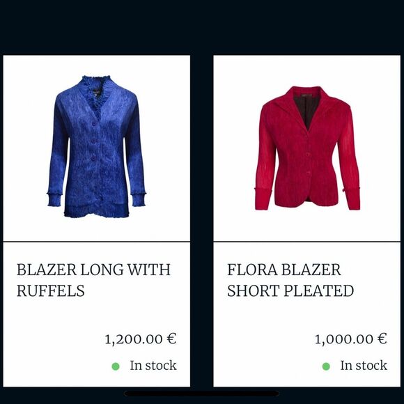 SUSANNE WIEBE Plisse Open Front Micro Pleated Cardigan Jacket S M L Fits Many - Picture 13 of 15